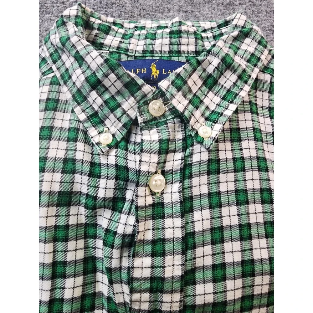 Ralph Lauren Shirt Youth XL‎ 18-20 Lot of 3 Plaid Button Down Long Sleeve Cotton